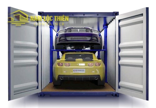 Container chở xe máy, ô tô - Container Nam Lộc Thiên - Công Ty TNHH Thương Mại Dịch Vụ Cơ Khí Nam Lộc Thiên